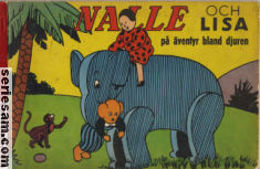 Nalle och Lisa 1945 omslag serier