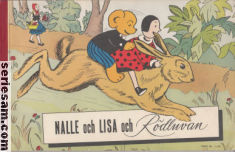 Nalle och Lisa 1948 omslag serier