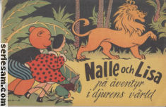 Nalle och Lisa 1955 omslag serier