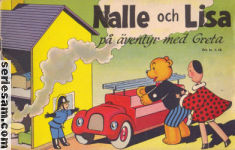 Nalle och Lisa 1956 nr 2 omslag serier