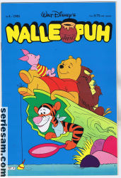 Nalle Puh 1981 nr 4 omslag serier Nalle Puh 1981 nr 4 omslag serier