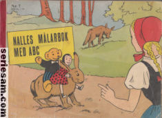 Nalles målarbok med ABC 1948 omslag serier Nalles målarbok med ABC 1948 omslag serier