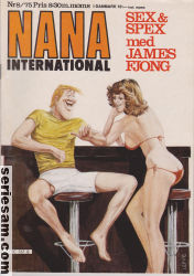 Nana International 1975 nr 8 omslag serier