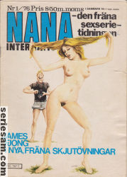 Nana International 1976 nr 1 omslag serier