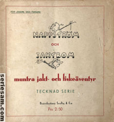 Nappström och Jaktbom 1943 omslag serier Nappström och Jaktbom 1943 omslag serier