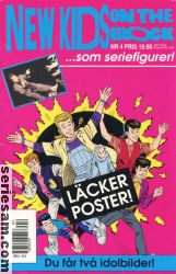 New Kids On the Block 1991 nr 4 omslag serier New Kids On the Block 1991 nr 4 omslag serier