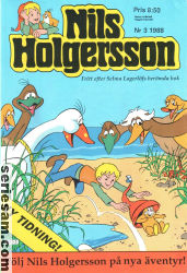 Nils Holgersson 1988 nr 3 omslag serier Nils Holgersson 1988 nr 3 omslag serier