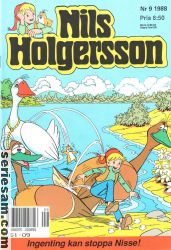 Nils Holgersson 1988 nr 9 omslag serier