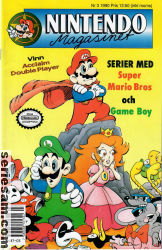 Nintendomagasinet 1990 nr 3 omslag serier Nintendomagasinet 1990 nr 3 omslag serier