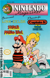 Nintendomagasinet 1990 nr 4/5 omslag serier Nintendomagasinet 1990 nr 4/5 omslag serier