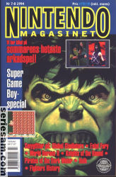 Nintendomagasinet 1994 nr 7/8 omslag serier