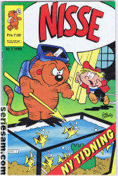 Nisse 1986 nr 1 omslag serier Nisse 1986 nr 1 omslag serier
