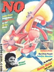 No Magazine 1984 nr 4 omslag serier
