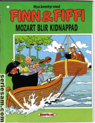 Nya äventyr med Finn och Fiffi 1992 nr 3 omslag serier