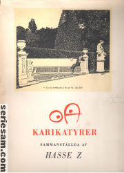 OA Karikatyrer 1945 omslag serier