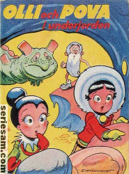 Olli och Pova 1956 nr 2 omslag serier Olli och Pova 1956 nr 2 omslag serier