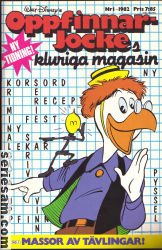 Oppfinnar-Jockes kluriga magasin 1982 nr 1 omslag serier