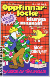 Oppfinnar-Jockes kluriga magasin 1983 nr 4 omslag serier