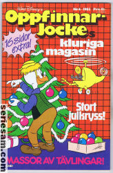 Oppfinnar-Jockes kluriga magasin 1983 nr 4 omslag serier Oppfinnar-Jockes kluriga magasin 1983 nr 4 omslag serier