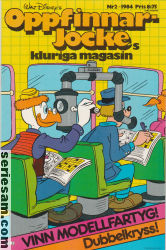 Oppfinnar-Jockes kluriga magasin 1984 nr 2 omslag serier Oppfinnar-Jockes kluriga magasin 1984 nr 2 omslag serier