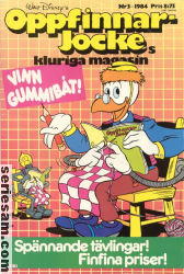 Oppfinnar-Jockes kluriga magasin 1984 nr 3 omslag serier Oppfinnar-Jockes kluriga magasin 1984 nr 3 omslag serier