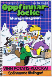 Oppfinnar-Jockes kluriga magasin 1985 nr 1 omslag serier