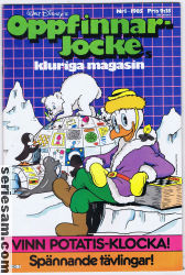 Oppfinnar-Jockes kluriga magasin 1985 nr 1 omslag serier Oppfinnar-Jockes kluriga magasin 1985 nr 1 omslag serier