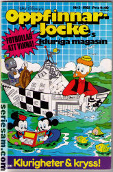 Oppfinnar-Jockes kluriga magasin 1985 nr 3 omslag serier