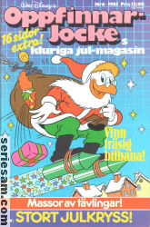 Oppfinnar-Jockes kluriga magasin 1985 nr 6 omslag serier