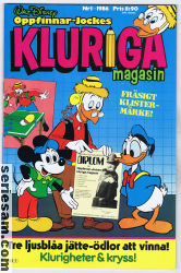 Oppfinnar-Jockes kluriga magasin 1986 nr 1 omslag serier