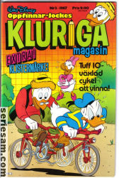 Oppfinnar-Jockes kluriga magasin 1987 nr 3 omslag serier