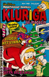 Oppfinnar-Jockes kluriga magasin 1987 nr 4 omslag serier