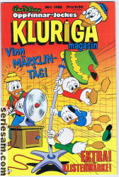 Oppfinnar-Jockes kluriga magasin 1988 nr 1 omslag serier Oppfinnar-Jockes kluriga magasin 1988 nr 1 omslag serier