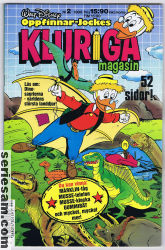 Oppfinnar-Jockes kluriga magasin 1990 nr 2 omslag serier Oppfinnar-Jockes kluriga magasin 1990 nr 2 omslag serier