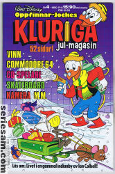 Oppfinnar-Jockes kluriga magasin 1990 nr 4 omslag serier
