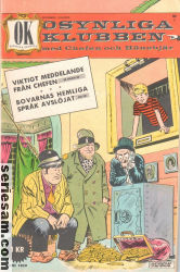 Osynliga klubben 1959 nr 1 omslag serier