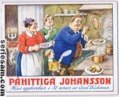 Påhittiga Johansson 1938 omslag serier
