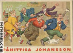 Påhittiga Johansson 1947 omslag serier