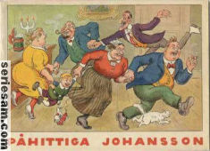 Påhittiga Johansson 1947 omslag serier Påhittiga Johansson 1947 omslag serier