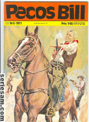 Pecos Bill 1971 nr 3 omslag serier