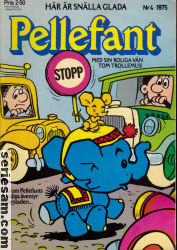 Pellefant 1975 nr 4 omslag serier