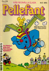 Pellefant 1975 nr 5 omslag serier