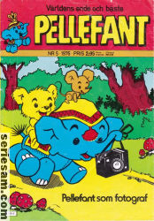 Pellefant 1976 nr 5 omslag serier