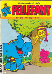 Pellefant 1976 nr 6 omslag serier