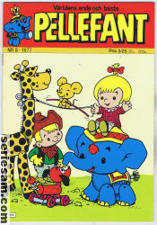 Pellefant 1977 nr 8 omslag serier