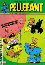 Pellefant 1980 nr 6 omslag serier