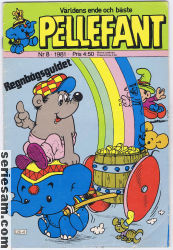 Pellefant 1981 nr 8 omslag serier