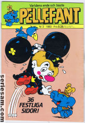 Pellefant 1983 nr 3 omslag serier
