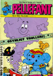 Pellefant 1983 nr 4 omslag serier