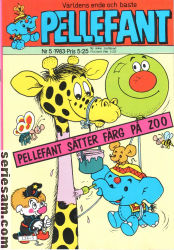 Pellefant 1983 nr 5 omslag serier